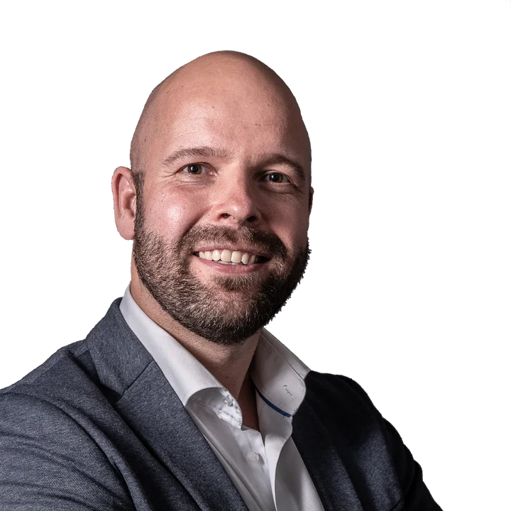 Portret van Harvey van der Meer